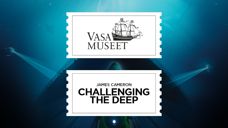 Länk till biljettshop: James Cameron: Challeningig the Deep