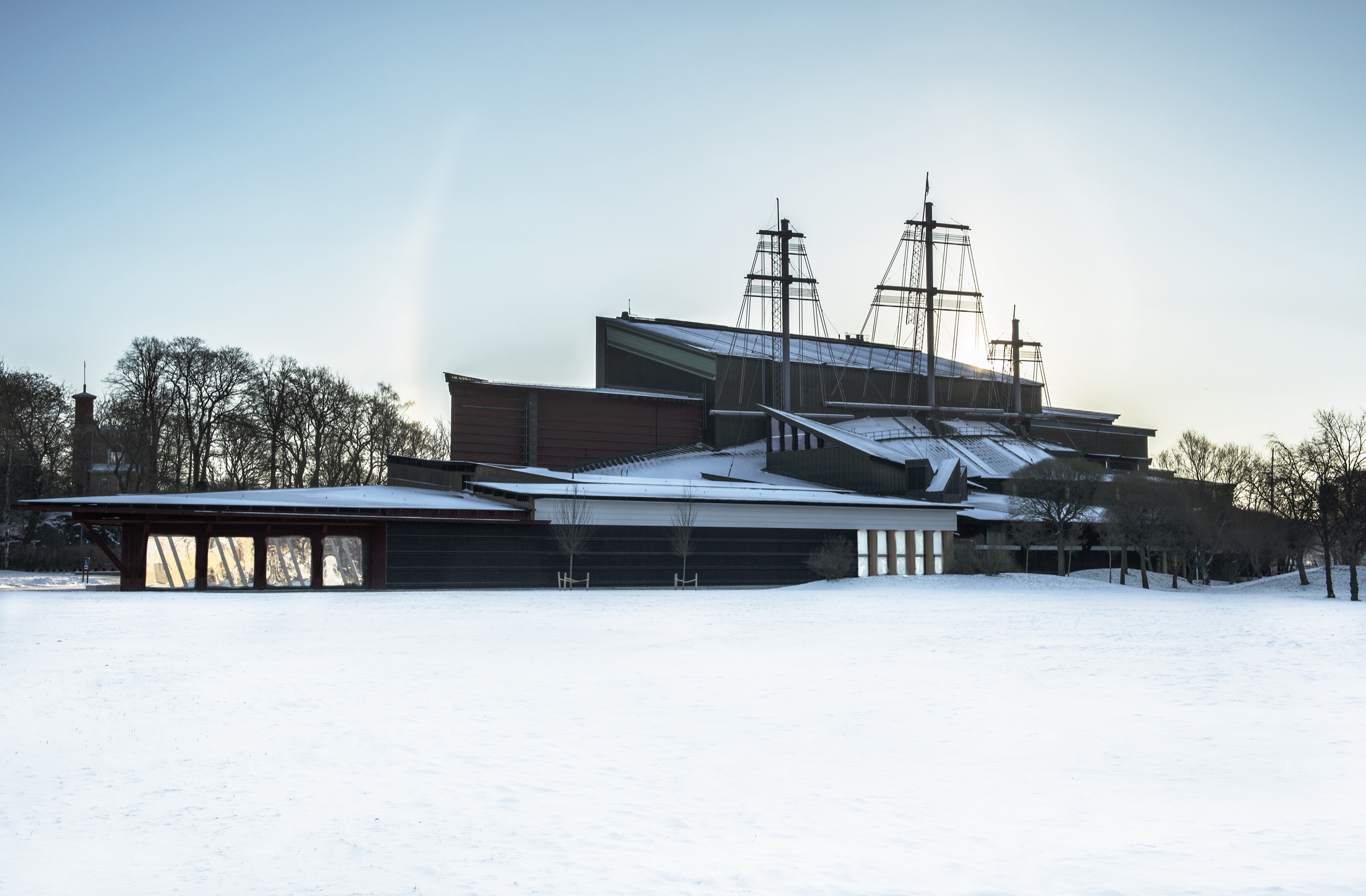 Vasamuseet om vintern