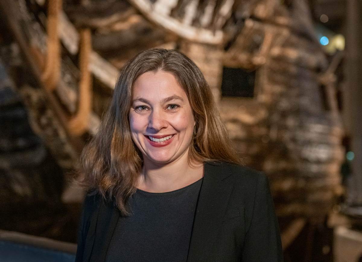 Anna Maria Forssberg, docent i historia och forskare på Vasamuseet.