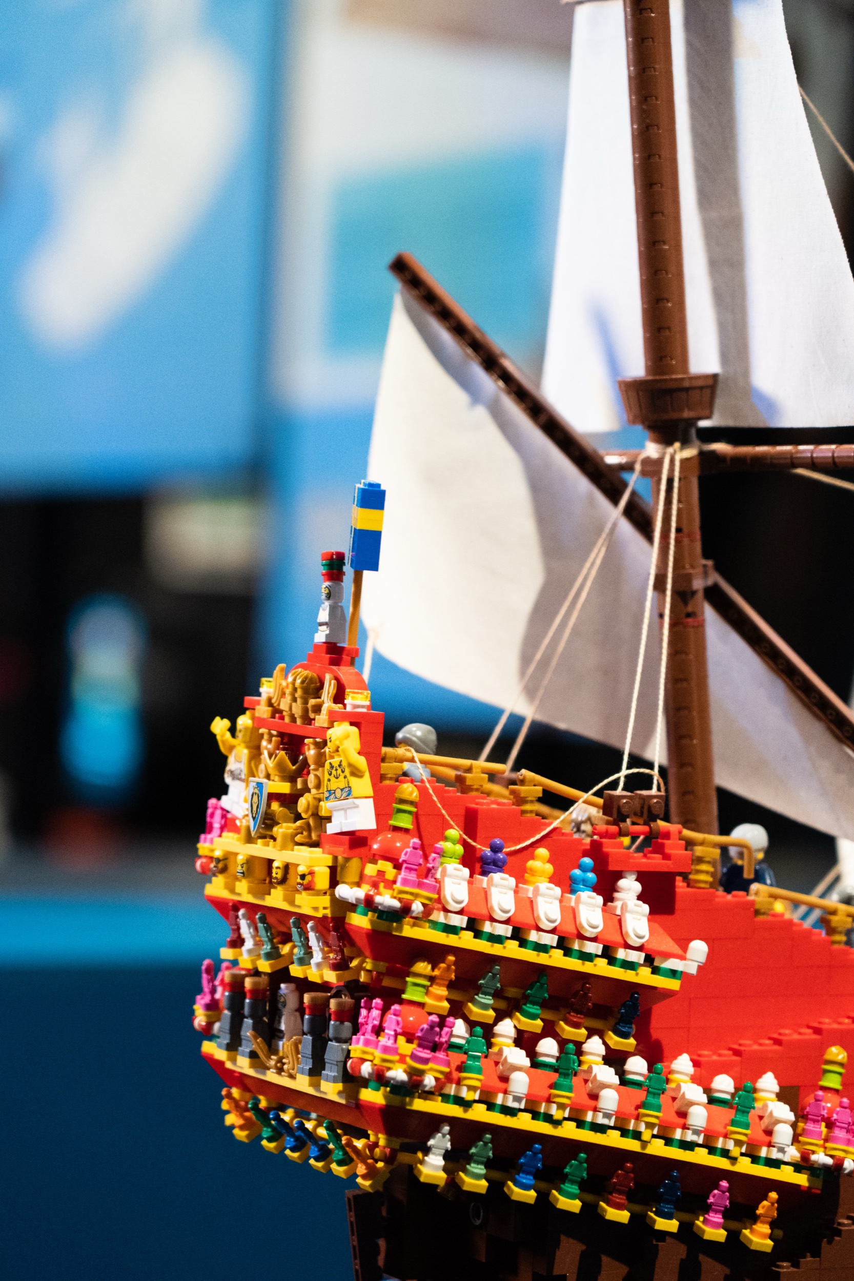 Detaljer på Vasa i LEGO®