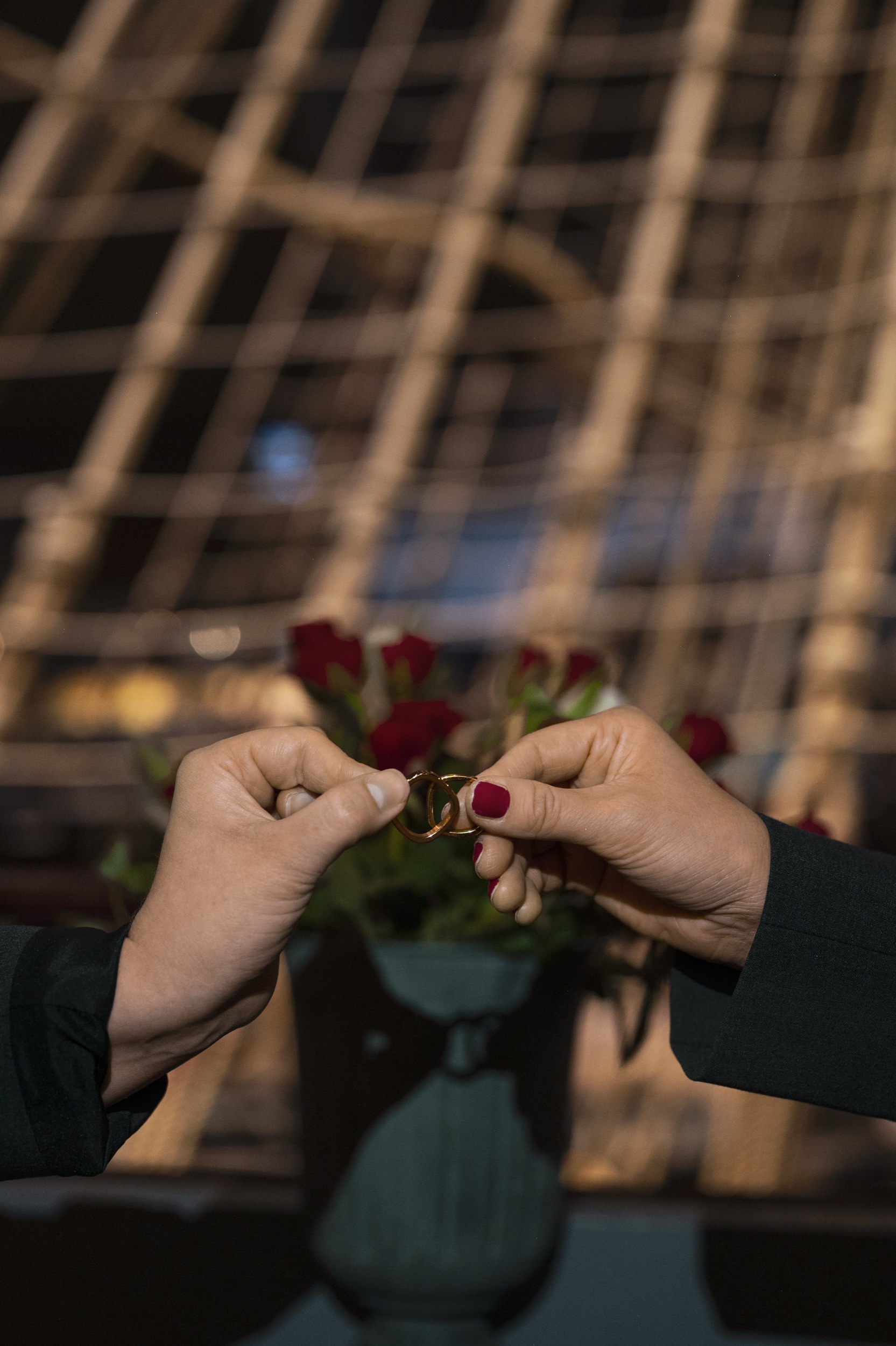 Vigsel vid skeppet Vasa.