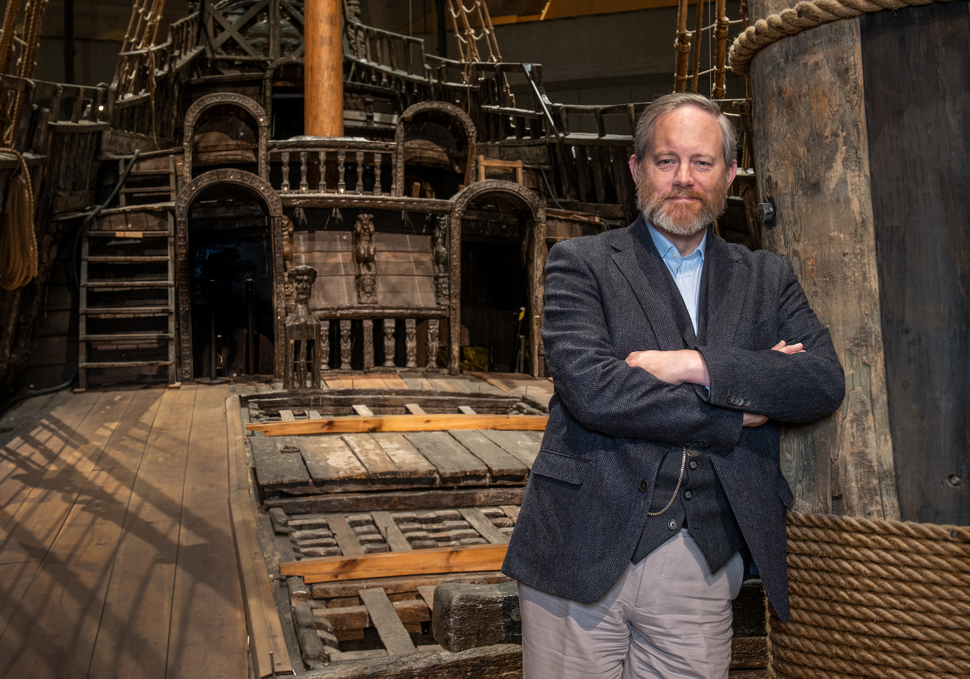 Fred Hocker, forskningsledare på Vasamuseet