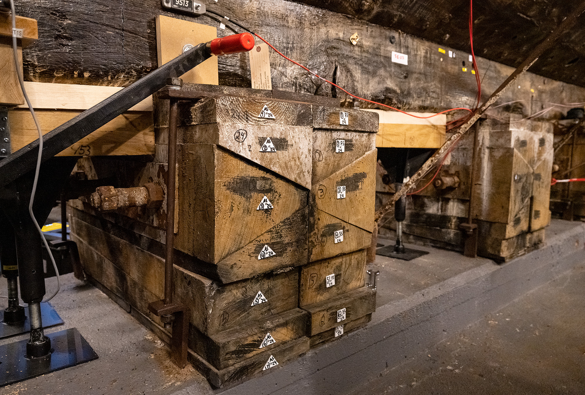 Det gamla kölstödet under Vasa