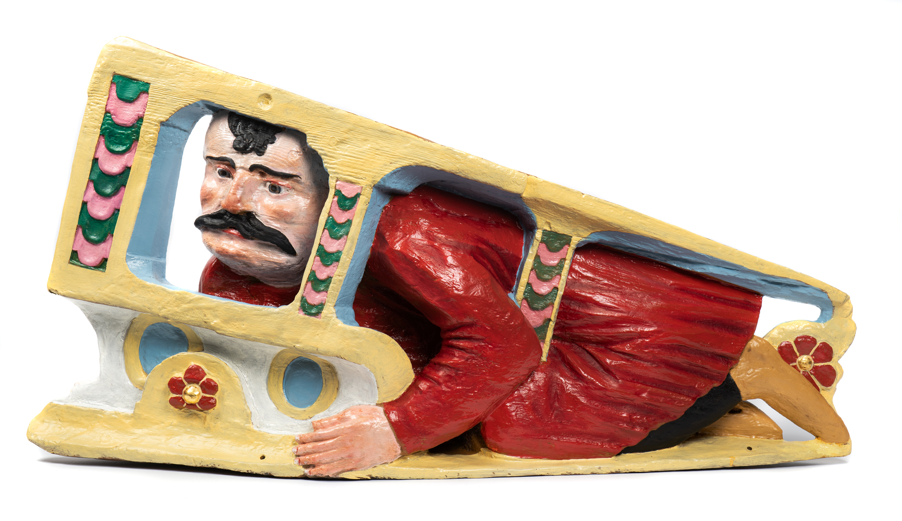 Skulptur föreställande en polsk adelsman